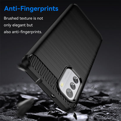 Ovitek za Nokia G42, Techsuit, Karbon, Črn
