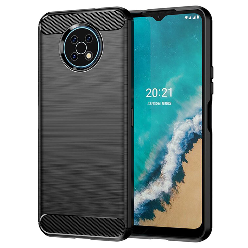 Ovitek za Nokia G50, Techsuit, Karbon, Črn