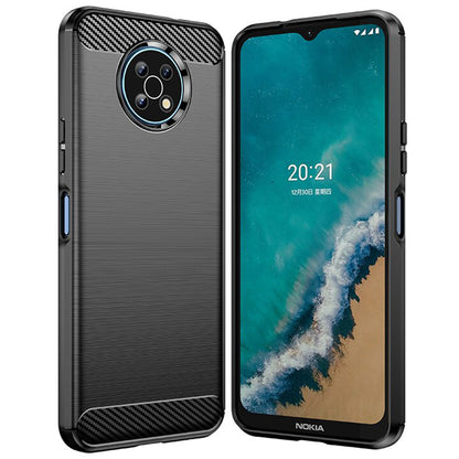 Ovitek za Nokia G50, Techsuit, Karbon, Črn