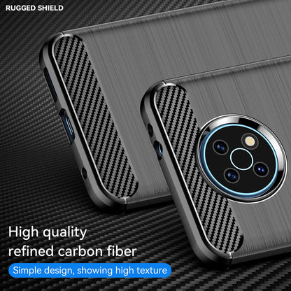 Ovitek za Nokia G50, Techsuit, Karbon, Črn