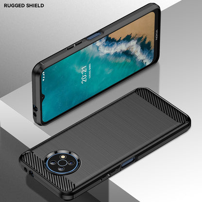Ovitek za Nokia G50, Techsuit, Karbon, Črn