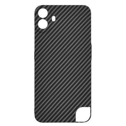 Ovitek za Nothing CMF Phone 1, Techsuit, Carbonite FiberShell, Črn