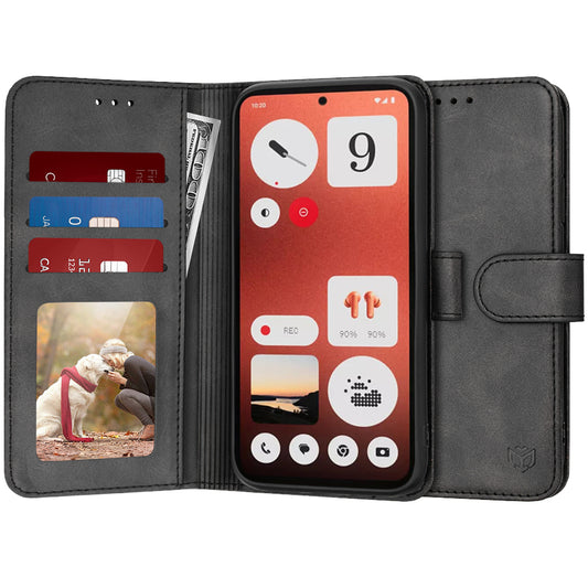 Ovitek za Nothing CMF Phone 1, Techsuit, Diary Book, črn