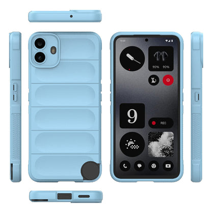 Ovitek za Nothing CMF Phone 1, Techsuit, Magic Shield, modra