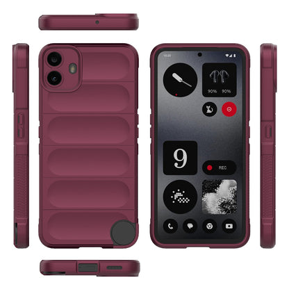 Ovitek za Nothing CMF Phone 1, Techsuit, Magic Shield, Vijoličen