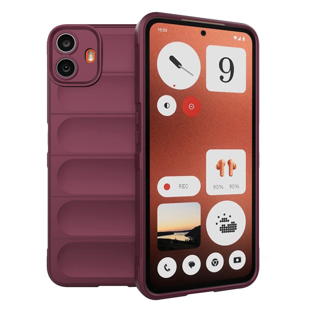 Ovitek za Nothing CMF Phone 1, Techsuit, Magic Shield, Vijoličen