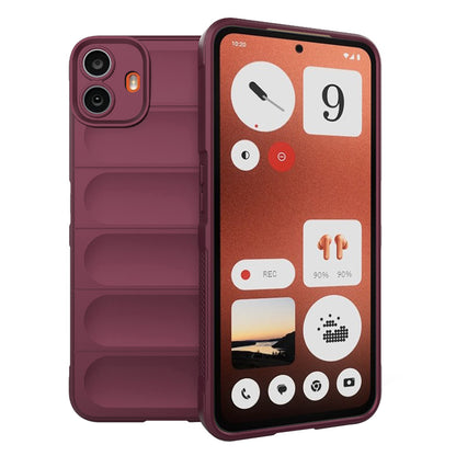 Ovitek za Nothing CMF Phone 1, Techsuit, Magic Shield, Vijoličen