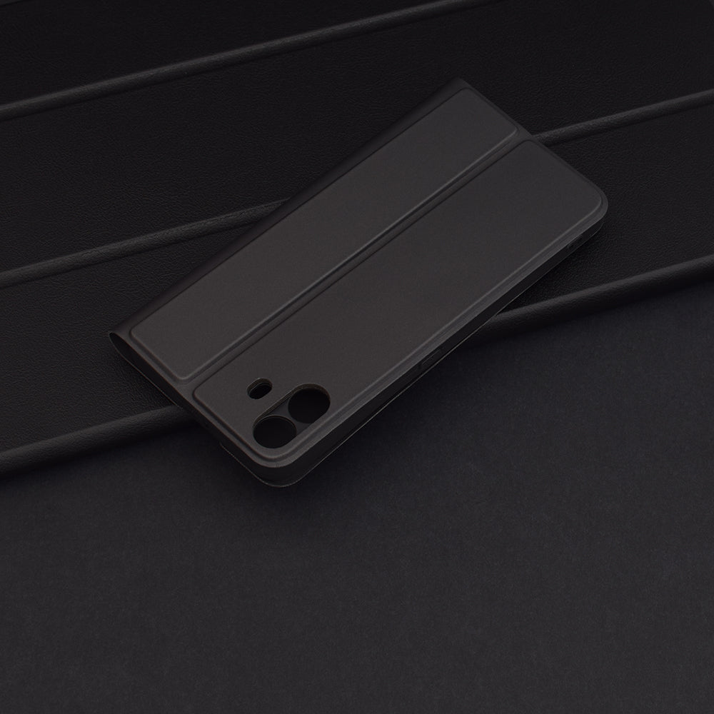 Ovitek za Nothing CMF Phone 1, Techsuit, Magskin Book, Črn