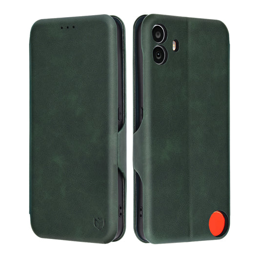 Ovitek za Nothing CMF Phone 1, Techsuit, Safe Wallet Plus, Zeleno
