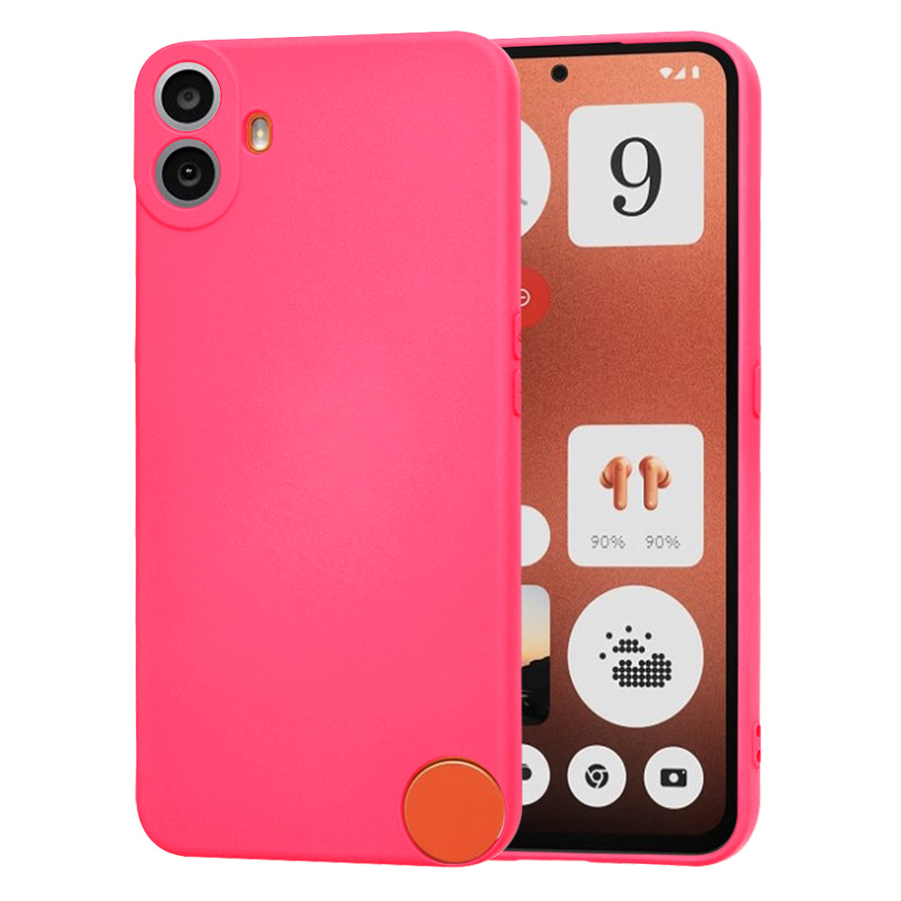 Ovitek za Nothing CMF Phone 1, Techsuit, SoftFlex, Temno roza