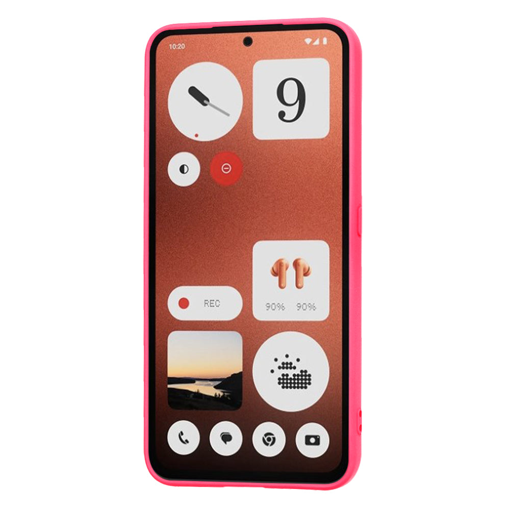 Ovitek za Nothing CMF Phone 1, Techsuit, SoftFlex, Temno roza
