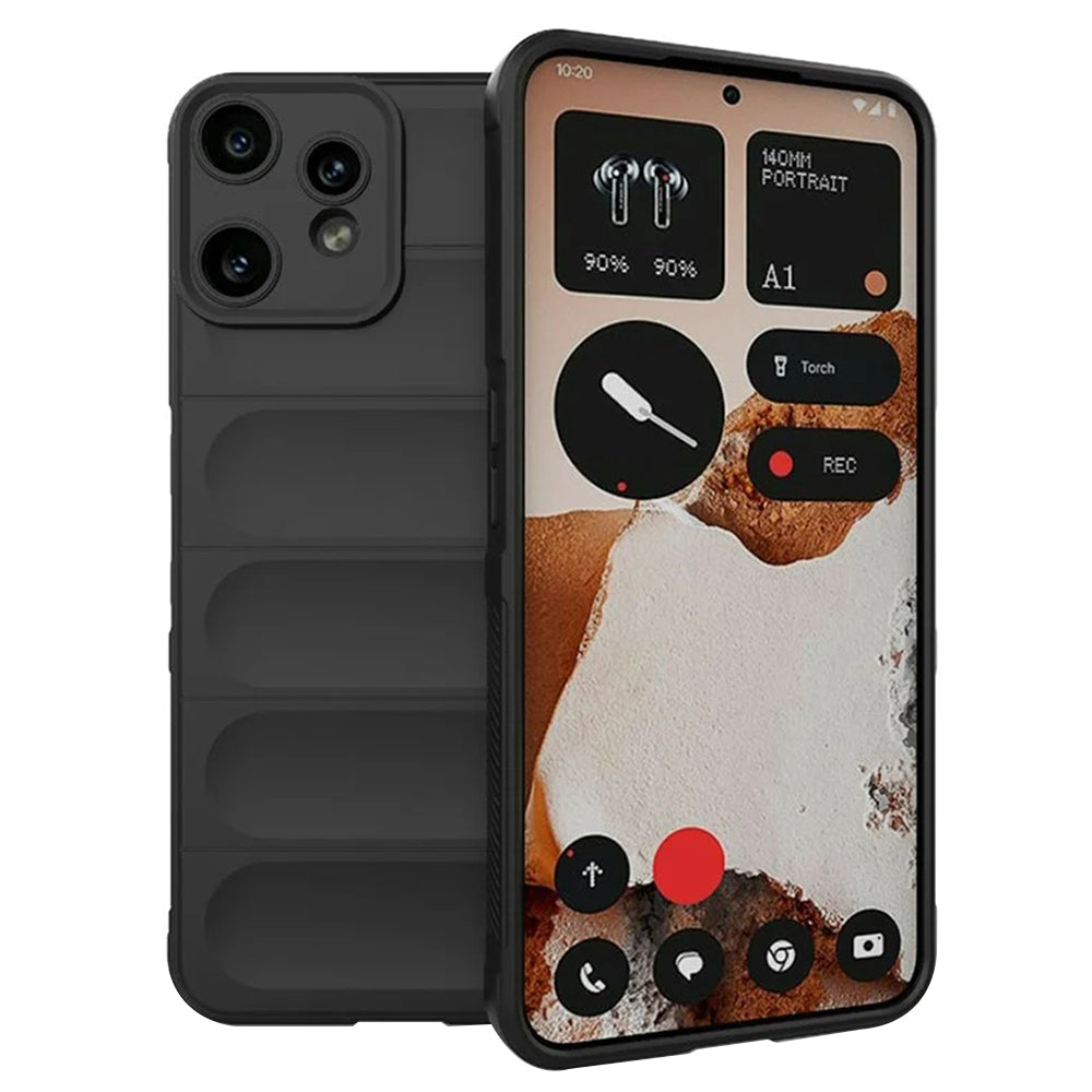 Ovitek za Nothing CMF Phone 2 Pro, Techsuit, Magic Shield, Črn