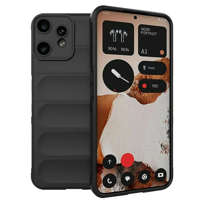 Ovitek za Nothing CMF Phone 2 Pro, Techsuit, Magic Shield, Črn