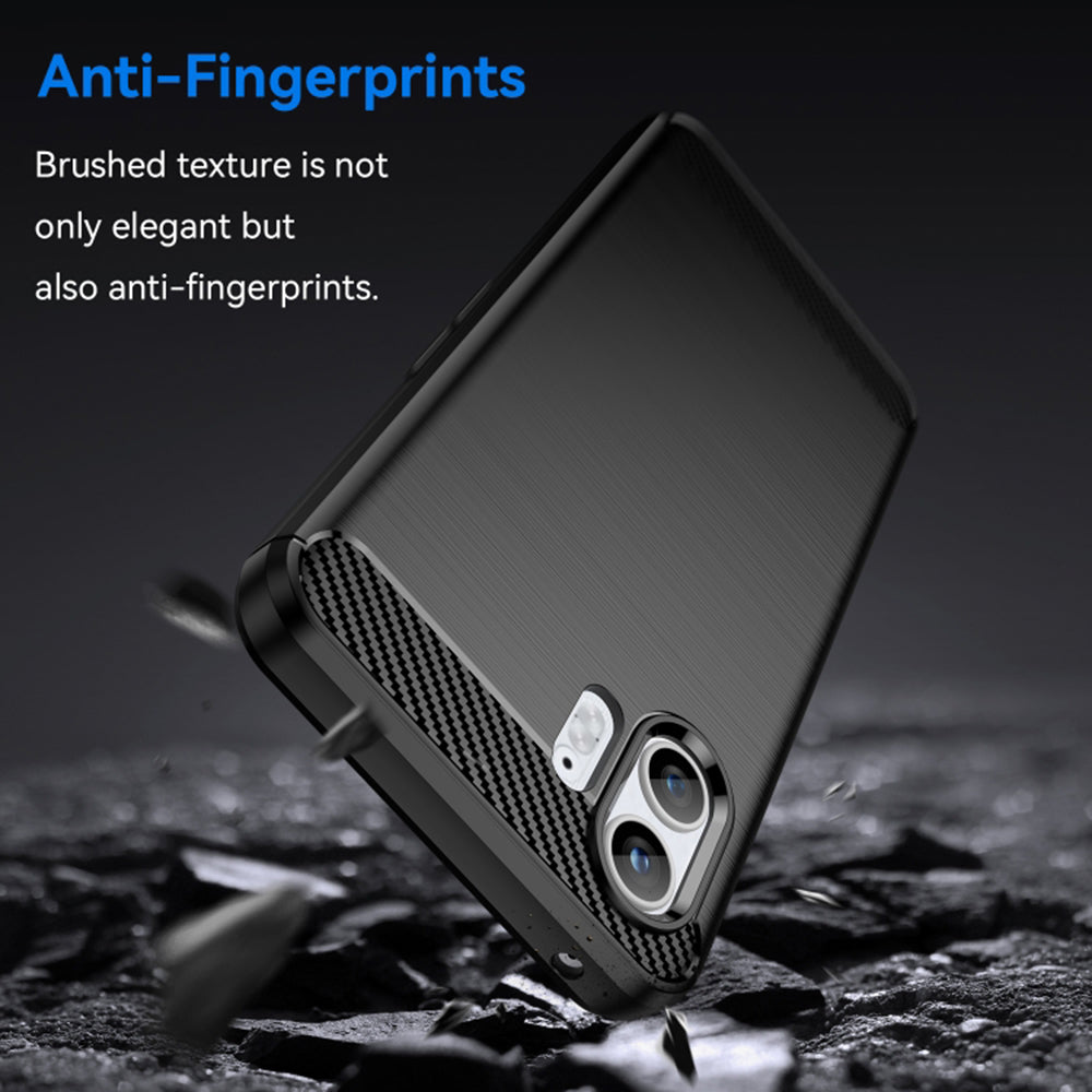 Ovitek za Nothing Phone (2), Techsuit, ogljik, črn