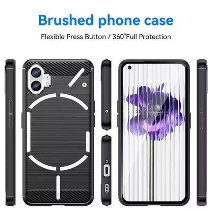 Case for Nothing Phone (1), Techsuit, Carbon, Black