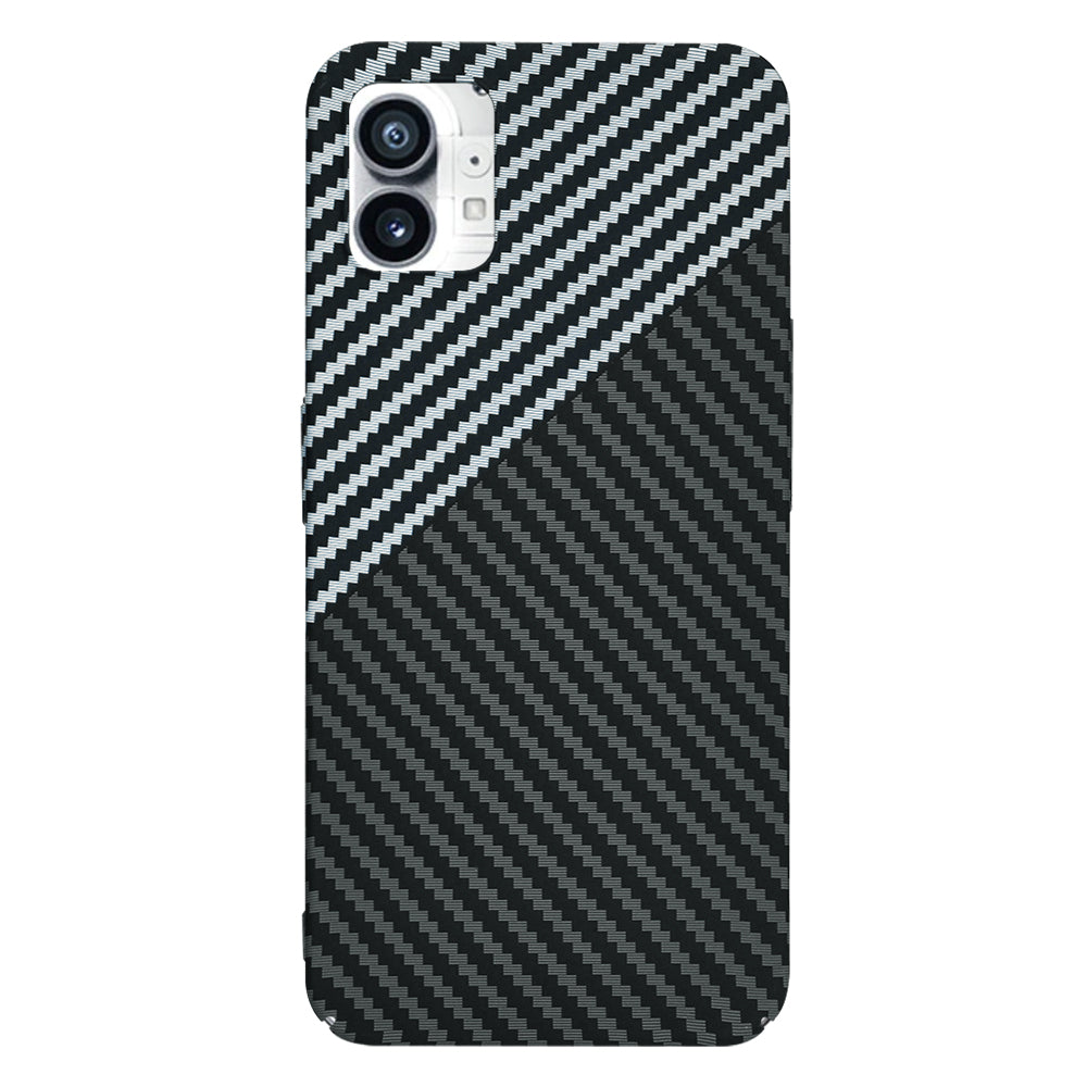 Ovitek za Nothing Phone (1), Techsuit, Carbonite FiberShell, Črno Siva