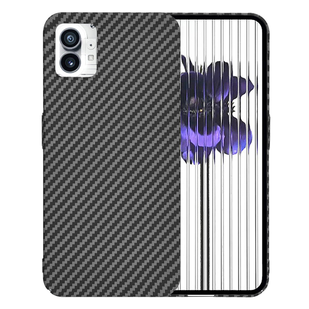 Ovitek za Nothing Phone (1), Techsuit, Carbonite FiberShell, Črn