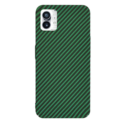 Ovitek za Nothing Phone (1), Techsuit, Carbonite FiberShell, Zelen