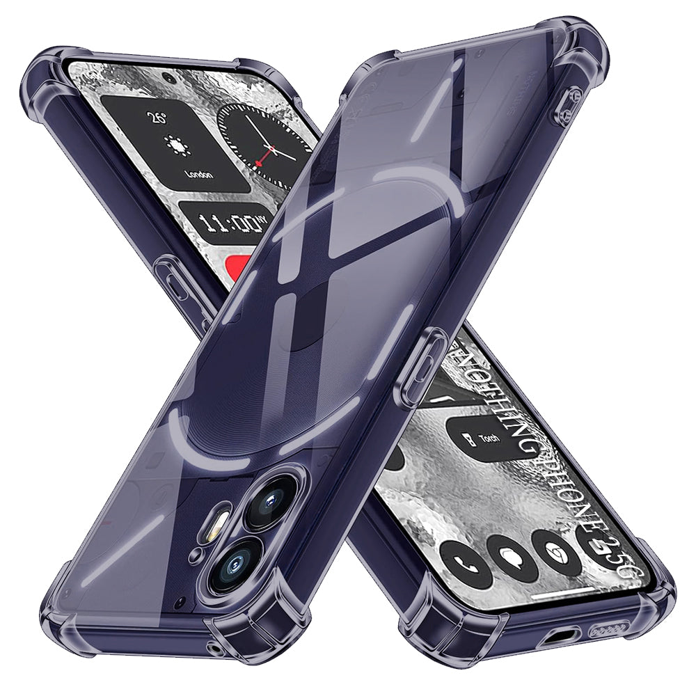 Ovitek za Nothing Phone (2), Techsuit, prozoren proti udarcem, dimljen