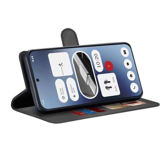 Ovitek za Nothing Phone (2a) Plus / Phone (2a), Techsuit, Diary Book, Črn