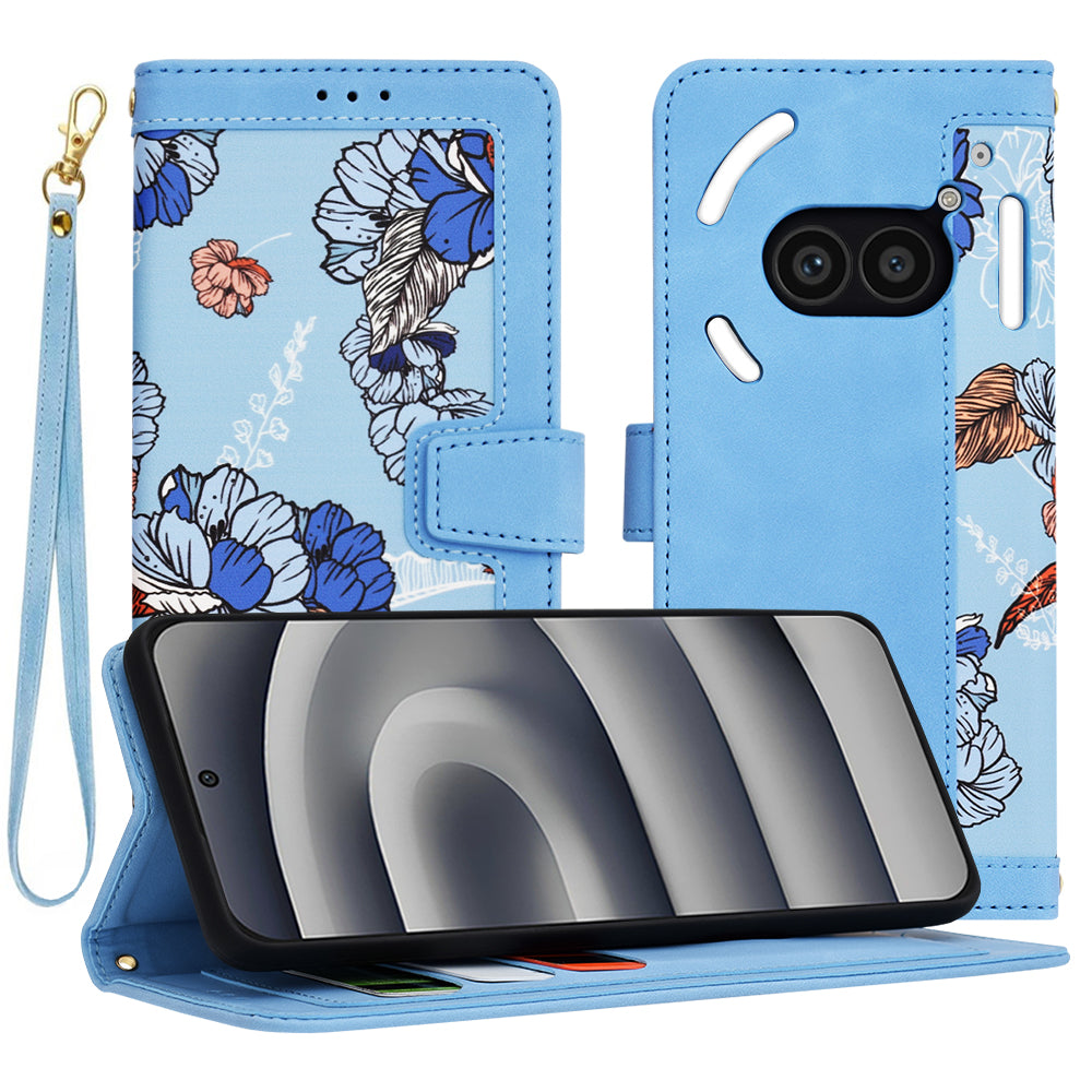 Ovitek za Nothing Phone (2a) Plus / Phone (2a), Techsuit, FlipCraft, modra