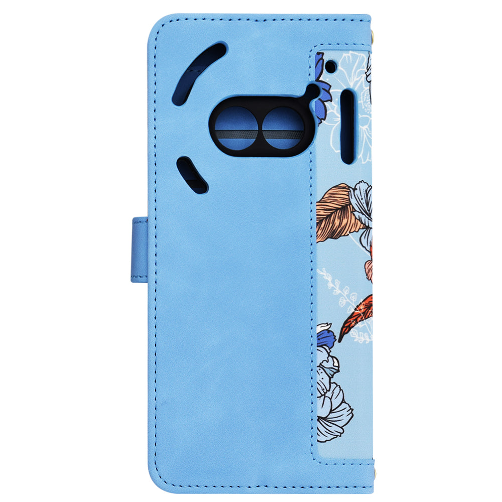 Ovitek za Nothing Phone (2a) Plus / Phone (2a), Techsuit, FlipCraft, modra