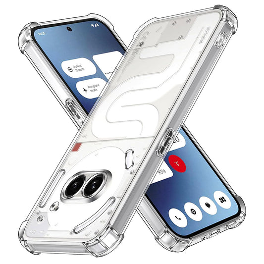 Ovitek za Nothing Phone (2a) Plus / Phone (2a), Techsuit, odporen na udarce, prozoren