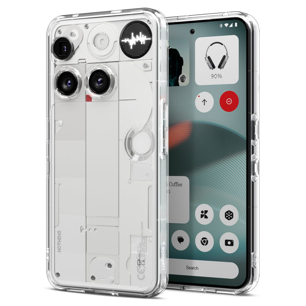 Case for Nothing Phone (3), Spigen, Ultra Hybrid, Transparent ACS08567