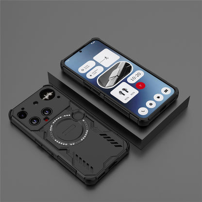 MagSafe ovitek za Nothing Phone (3), Techsuit, ArmorMag, Črn