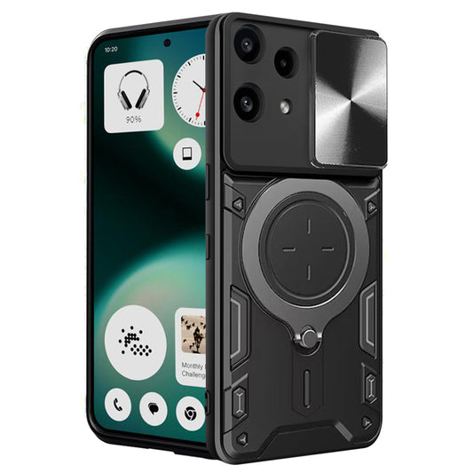 Ovitek za Nothing Phone (3a) Lite, Techsuit, CamGuard Pro, Črn