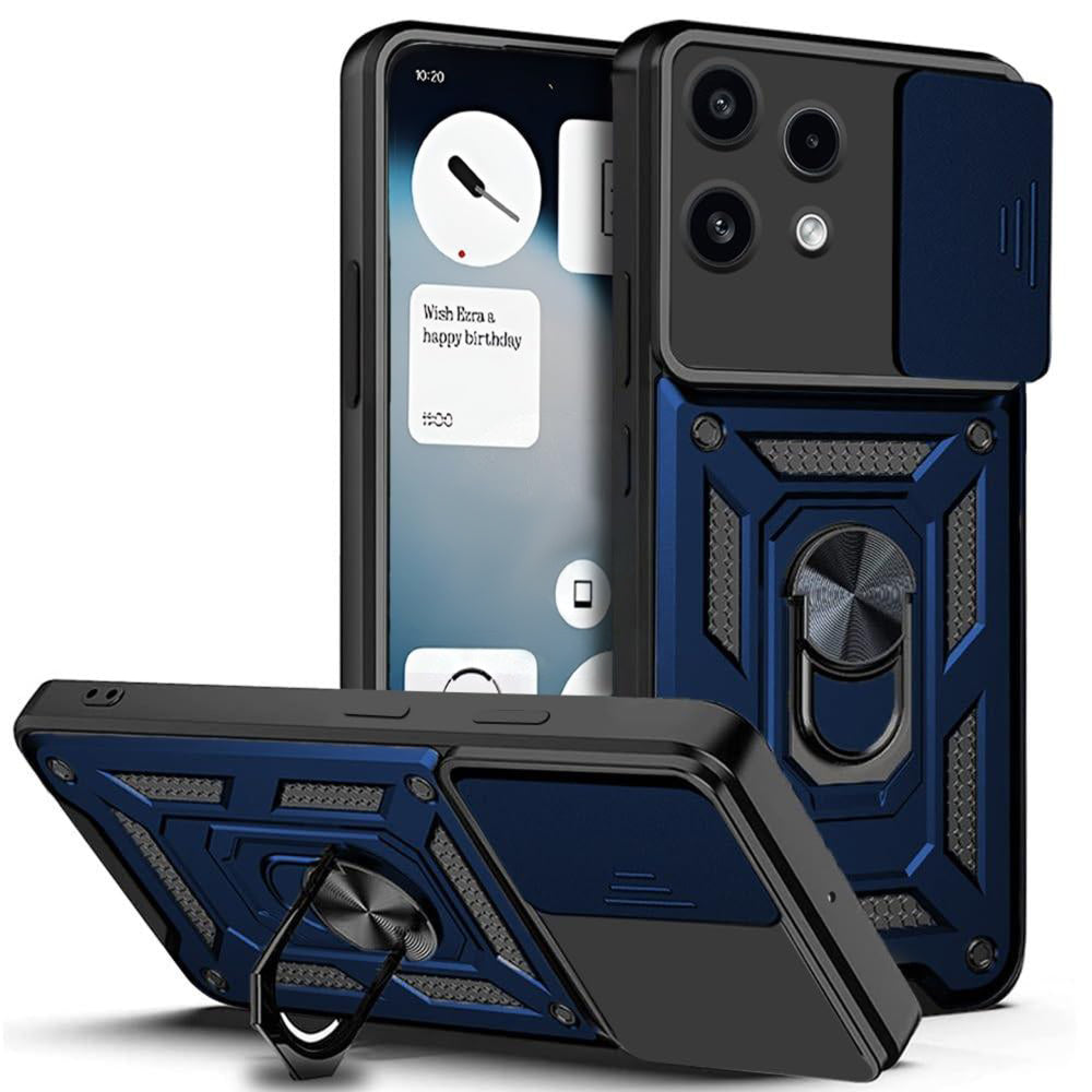 Ovitek za Nothing Phone (3a) Lite, Techsuit, CamShield, Modra