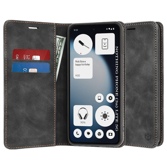 Ovitek za Nothing Phone (3a) Lite, Techsuit, Confy, Črn