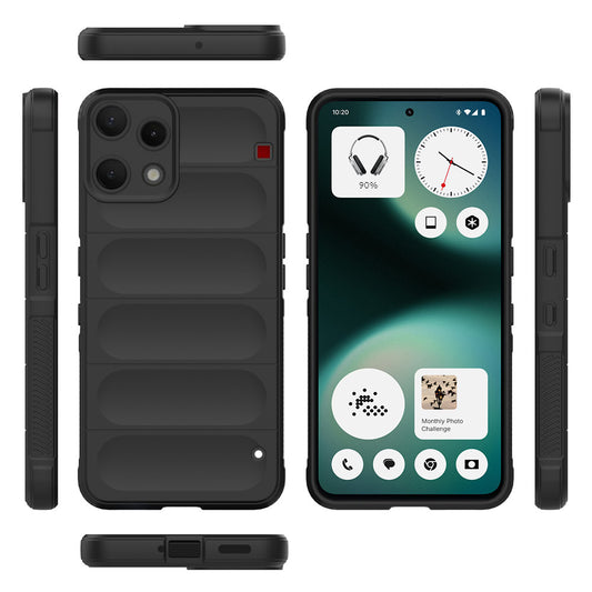 Ovitek za Nothing Phone (3a) Lite, Techsuit, Magic Shield, Črn