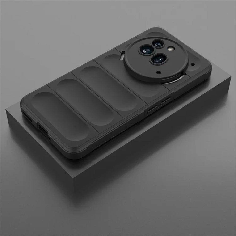 Case for Nothing Phone (3a) Pro, Techsuit, Magic Shield, Black