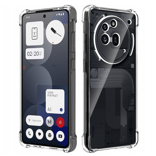 Ovitek za Nothing Phone (3a) Pro, Techsuit, Proti udarcem Prozoren