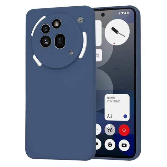 Ovitek za Nothing Phone (3a) Pro, Techsuit, SoftFlex, Temno moder