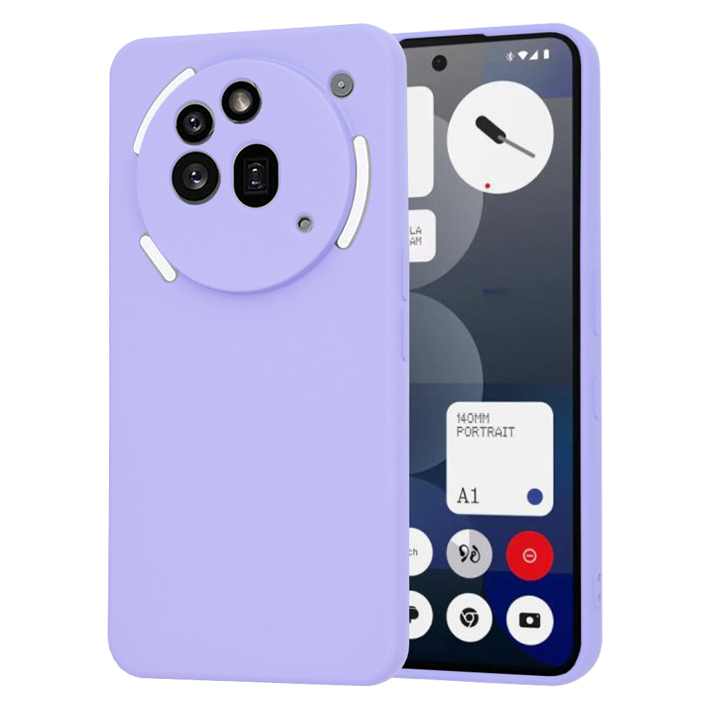 Ovitek za Nothing Phone (3a) Pro, Techsuit, SoftFlex, Svetlo vijoličen