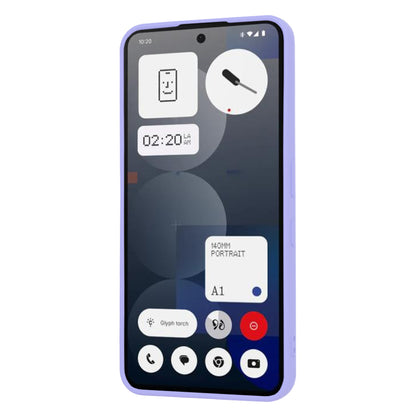 Ovitek za Nothing Phone (3a) Pro, Techsuit, SoftFlex, Svetlo vijoličen