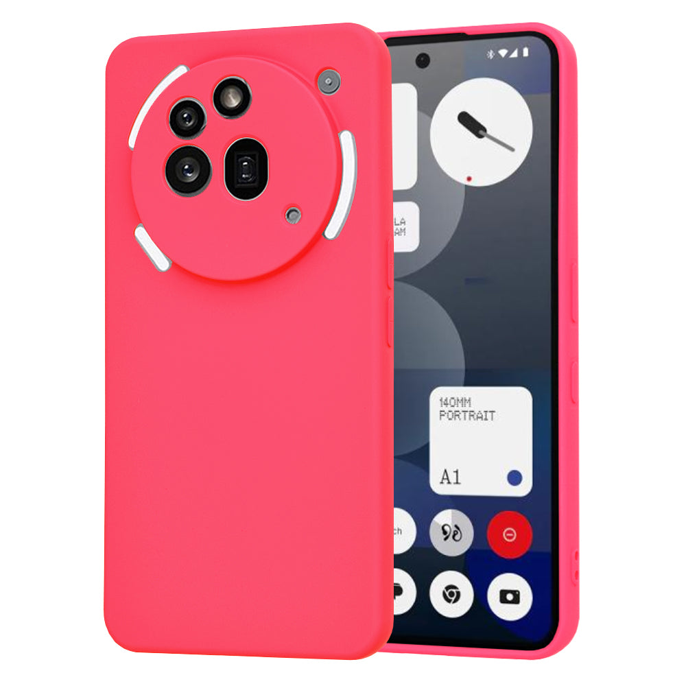 Ovitek za Nothing Phone (3a) Pro, Techsuit, SoftFlex, Temno roza