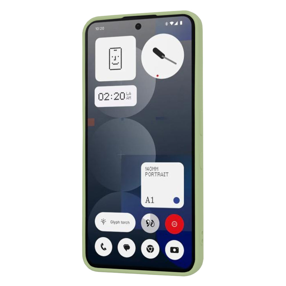 Ovitek za Nothing Phone (3a) Pro, Techsuit, SoftFlex, Matcha