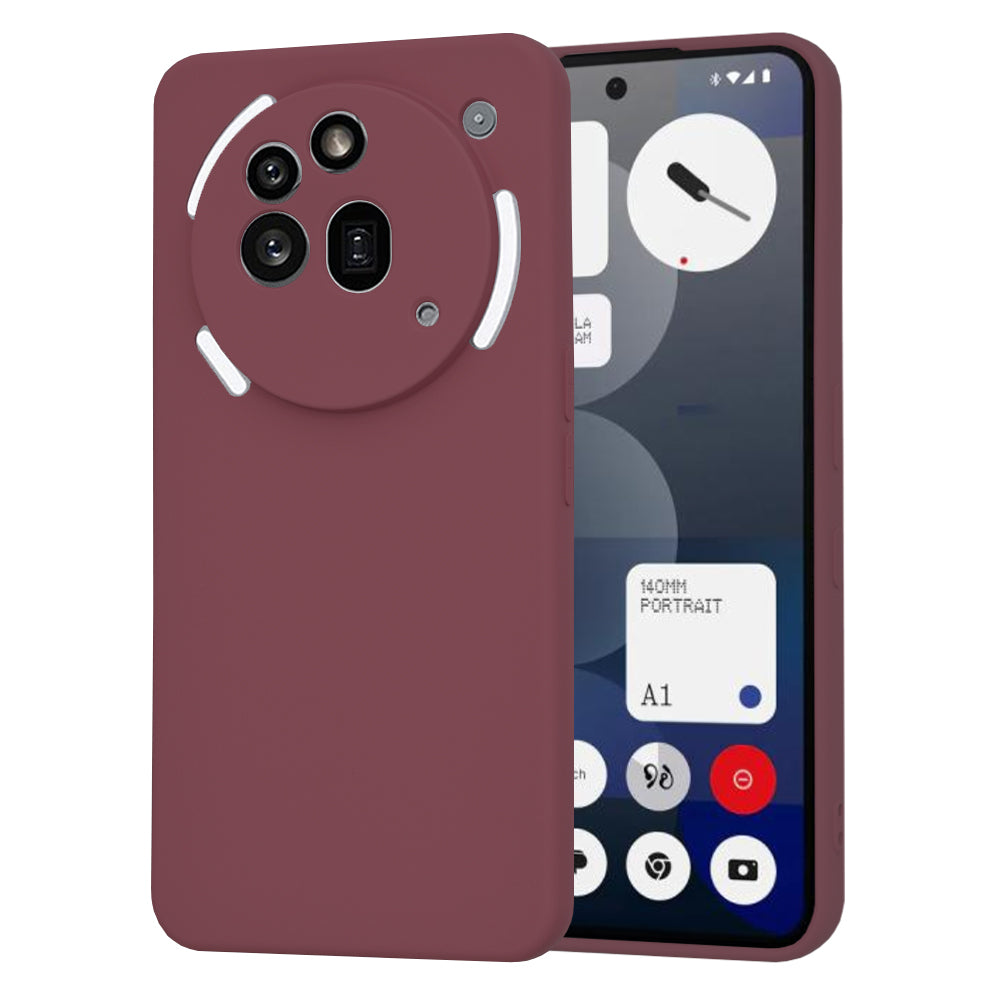 Ovitek za Nothing Phone (3a) Pro, Techsuit, SoftFlex, Vijoličen