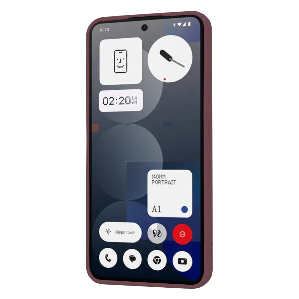 Ovitek za Nothing Phone (3a) Pro, Techsuit, SoftFlex, Vijoličen