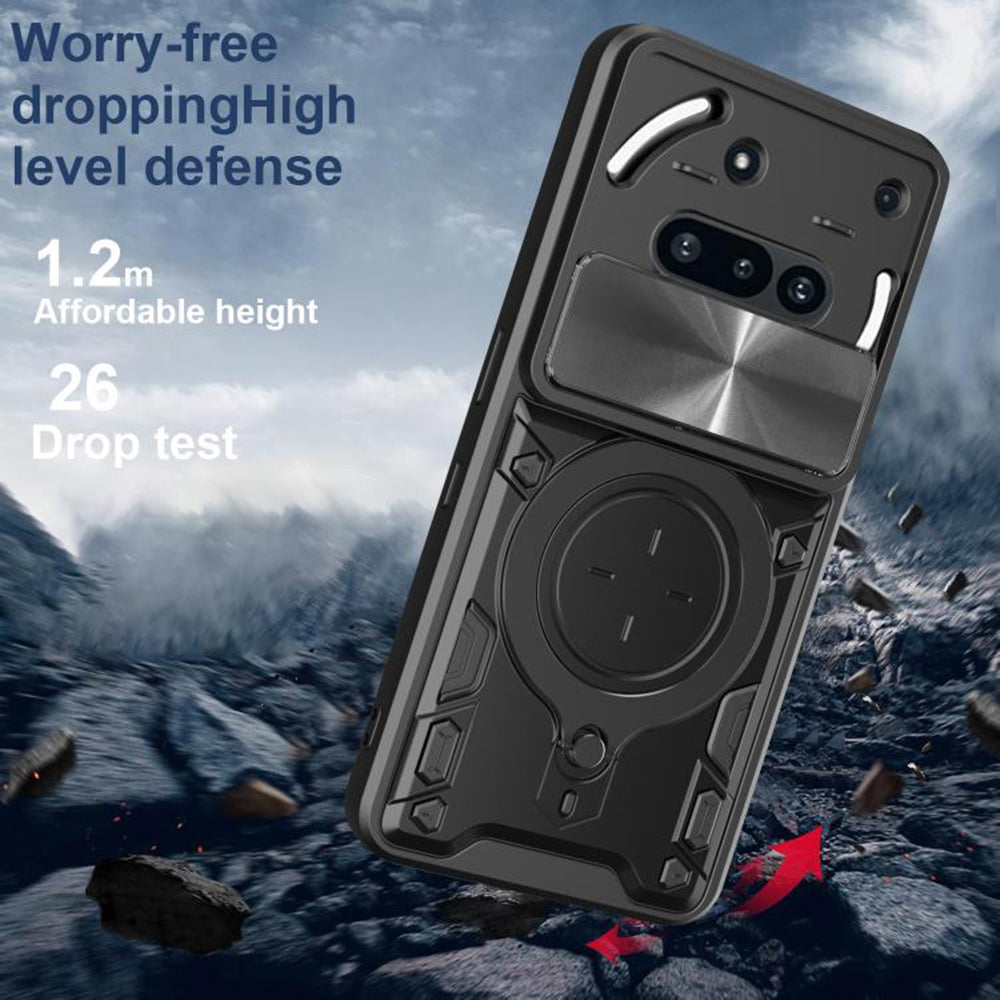 Ovitek za Nothing Phone (3a), Techsuit, CamGuard Pro, Vijoličen