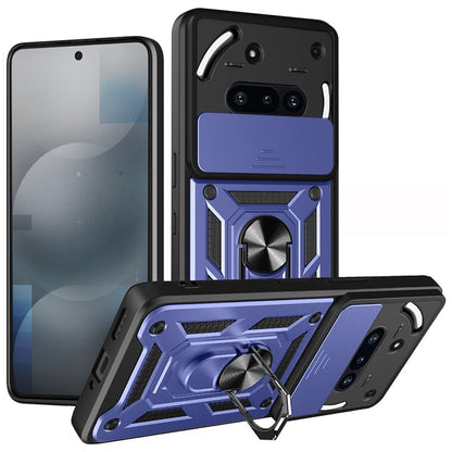 Ovitek za Nothing Phone (3a), Techsuit, CamShield, modra