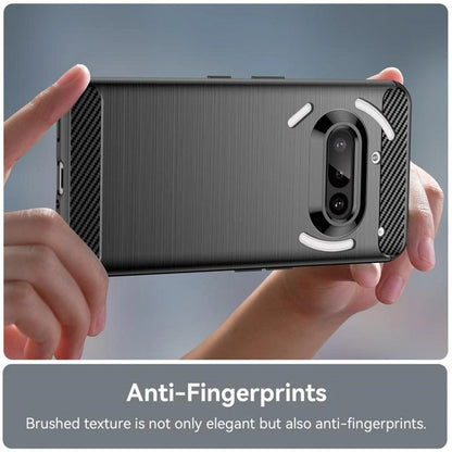 Ovitek za Nothing Phone (3a), Techsuit, ogljik, modra