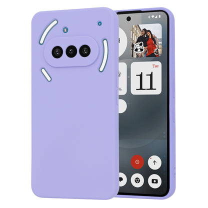 Ovitek za Nothing Phone (3a), Techsuit, SoftFlex, Svetlo vijolična