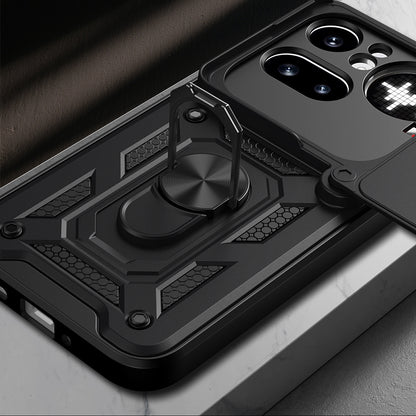 Ovitek za Nothing Phone (4a) Pro, Techsuit, CamShield, Črn