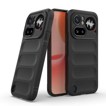 Ovitek za Nothing Phone (4a) Pro, Techsuit, Magic Shield, Črn