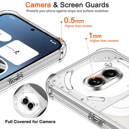 Ovitek za Nothing Phone (4a) Pro, Techsuit, Shockproof Clear, Prozoren