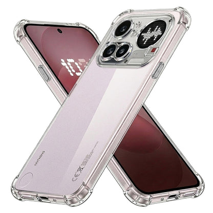 Ovitek za Nothing Phone (4a) Pro, Techsuit, Shockproof Clear, Prozoren